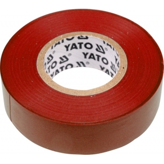 YATO Tama elektroizolacyjna 19mmx20mx0,13mm, czerwona
