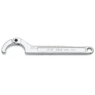 BETA Klucz hakowy z pazurem przegubowy model 99SQ, Rozmiar (mm): 120-180, Pazur B (mm): 7,8