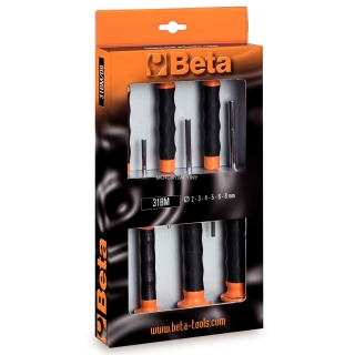 BETA Komplet 6 wybijakw cylindrycznych z rkojeci model 31BM/D6