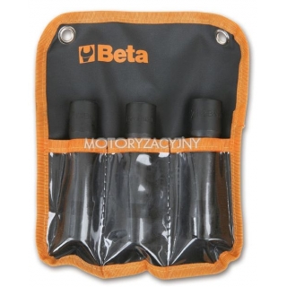 BETA Komplet nasadek do odkrcania uszkodzonych rub i nakrtek typ dugi w pokrowcu model 1428L/B3
