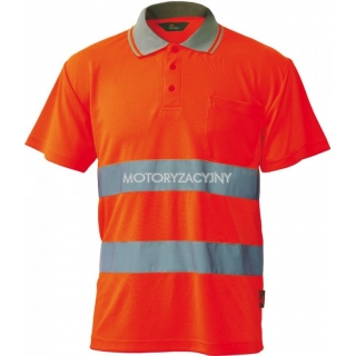 BETA Koszulka polo ostrzegawcza o intensywnej widzialnoci pomaraczowa, Rozmiar: XL