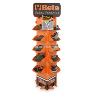BETA Pusty rega wystawienniczy na 15 par butw model C62EV/CP