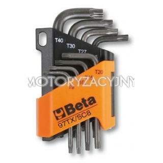 BETA Pusty uchwyt na 8 kluczy trzpieniowych profil Torx model 97TX