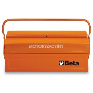 BETA Skrzynka narzdziowa trzyczciowa z blachy stalowej model 2119/C19, Wymiary (mm): 450x200x160
