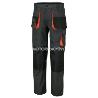 BETA Spodnie robocze ze wstawkami Oxford szare model 7900E Seria EASY, Rozmiar: M