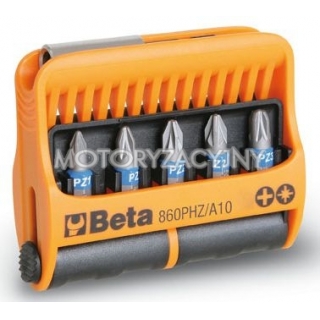 BETA Zestaw 10 kocwek wkrtakowych + uchwyt magnetyczny model 860PHZ/A10