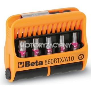 BETA Zestaw 10 kocwek wkrtakowych + uchwyt magnetyczny model 860RTX/A10