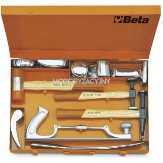 BETA Zestaw 11 narzdzi samochodowych blacharskich w pudeku model 1369/C11X