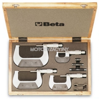 BETA Zestaw 4 mikrometrw model 1658/C4
