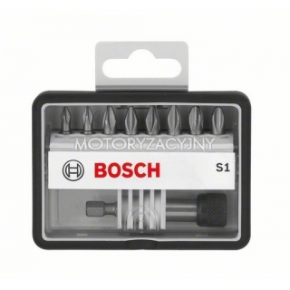 BOSCH 8+1-czciowy zestaw kocwek wkrcajcych Robust Line S1 Extra Hart model 2607002560