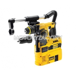 DEWALT Akumulatorowa 3-funkcyjna motowiertarka SDS-Plus Li-Ion 36 V ze zintegrowanym systemem odsysania model DCH365M2 (2 akumulatory 4.0 Ah i adowarka)