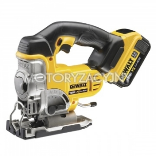 DEWALT Wyrzynarka 18V serii XR (2 akumulatory 4Ah w walizce)