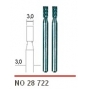 PROXXON Zestaw frezw cylindrowych o rednicy 3mm - 2sztuki