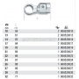 BETA Gowica z kluczem oczkowym model 652 do pokrta dynamometrycznego model 608, Rozmiar (mm): 10, Dugo L (mm): 59