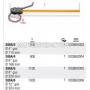 BETA Klucz acuchowy do rur wzmocniony model 386A, rednica max (cal): 6, rednica max (mm): 168, Dugo L (mm): 900