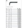 BETA Klucz trzpieniowy ktowy model 96N, Rozmiar (mm): 9, Dugo L (mm): 111, Dugo L1 (mm): 46