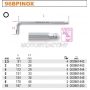 BETA Klucz trzpieniowy ktowy z kocwk kulist model 96BPINOX, Rozmiar (mm): 2,5, Dugo L (mm): 91, Dugo L1 (mm): 22