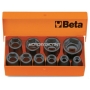BETA Komplet 10 nasadek udarowych w pudeku metalowym model 710/C10