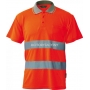 BETA Koszulka polo ostrzegawcza o intensywnej widzialnoci pomaraczowa, Rozmiar: M