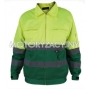 BETA Kurtka robocza ostrzegawcza w kontrastowych kolorach, Kolor: to-Zielony, Rozmiar: XL