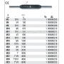 BETA Nakrtka napinajca (ruba rzymska) szpilka-szpilka model 8008N, Rozmiar (mm): M5, Rozmiar (cal): 3/16, Maksymalne dopuszczalne statyczne obcienie robocze (kg): 115