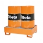 BETA Podest stalowy do przechowywania 2 beczek 200-litrowych
