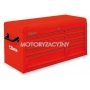 BETA Skrzynia narzdziowa z 8 szufladami i grnym pojemnikiem model 3800/C38T, Kolor: Czerwony