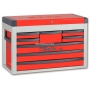 BETA Skrzynia narzdziowa z omioma szufladami model 2300/C23SC, Kolor: Czerwony