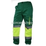BETA Spodnie robocze ostrzegawcze o intensywnej widzialnoci, Kolor: to-Zielony, Rozmiar: S
