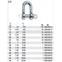 BETA Szakla poduna typu ``A`` kuta model 8026A, Rozmiar (mm): 14, Rozmiar (cal): 9/16, Maksymalne dopuszczalne statyczne obcienie robocze (kg): 800