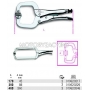 BETA Szczypce nastawne samoblokujce szczki typu C z kocwkami ruchomymi model 1062GM, Dugo L (mm): 170, Rozstaw A max (mm): 45