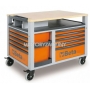 BETA Wózek narzędziowy SuperTank z zestawem narzędzi model 2800O/VI2T, Kolor: Pomarańczowy, Ilość narzędzi: 232