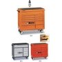 BETA Wzek narzdziowy z 11 szufladami model 3800/C38, Kolor: Pomaraczowy