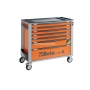 BETA Wózek narzędziowy z 7 szufladami 2400/C24SA-XL/7O, Kolor: Pomarańczowy