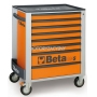 BETA Wzek narzdziowy z 8 szufladami 2400/C24S8, Kolor: Pomaraczowy