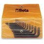 BETA Zestaw 13 kluczy trzpieniowych ktowych profil Torx w pokrowcu 97TX/B13