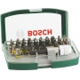 BOSCH 32-czciowy komplet kocwek wkrcajcych z uchwytem