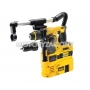 DEWALT Akumulatorowa 3-funkcyjna motowiertarka SDS-Plus Li-Ion 36 V ze zintegrowanym systemem odsysania model DCH365M2 (2 akumulatory 4.0 Ah i adowarka)