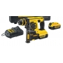 DEWALT Motowiertarka 3-funkcyjna SDS-Plus XR Li-Ion 18 V (2 akumulatory Li-Ion 4 Ah) DCH253M2TS