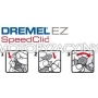 DREMEL SpeedClic zestaw podstawowy (SC406)